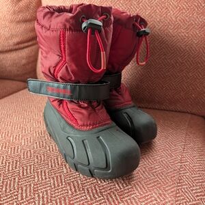 Sorel Kids' Red Winter Boots- size 1